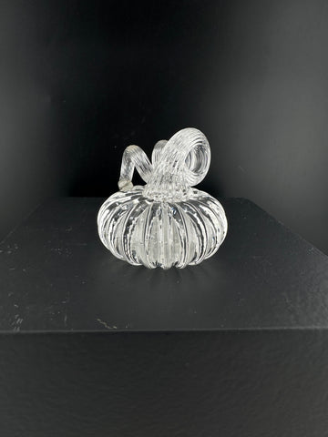 Clean glass pumpkin