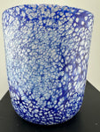 Handmade glass candle