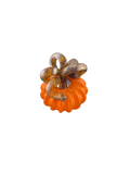 Mini glass pumpkin
