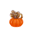 Mini glass pumpkin
