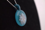 Teal Implosion Pendant